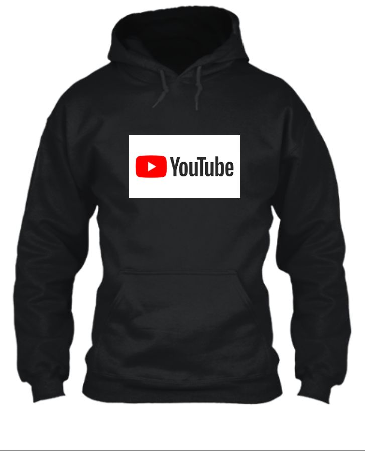 YOUTUBE LOGO SIGN HOODIES - Front