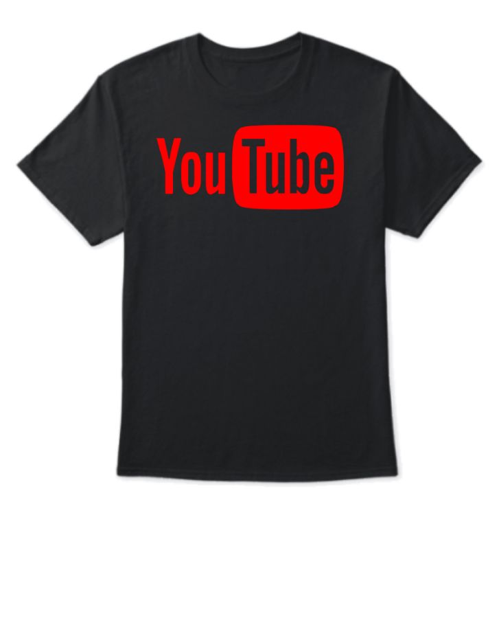 YOUTUBE T-SHIRT HALF SELVEE - Front