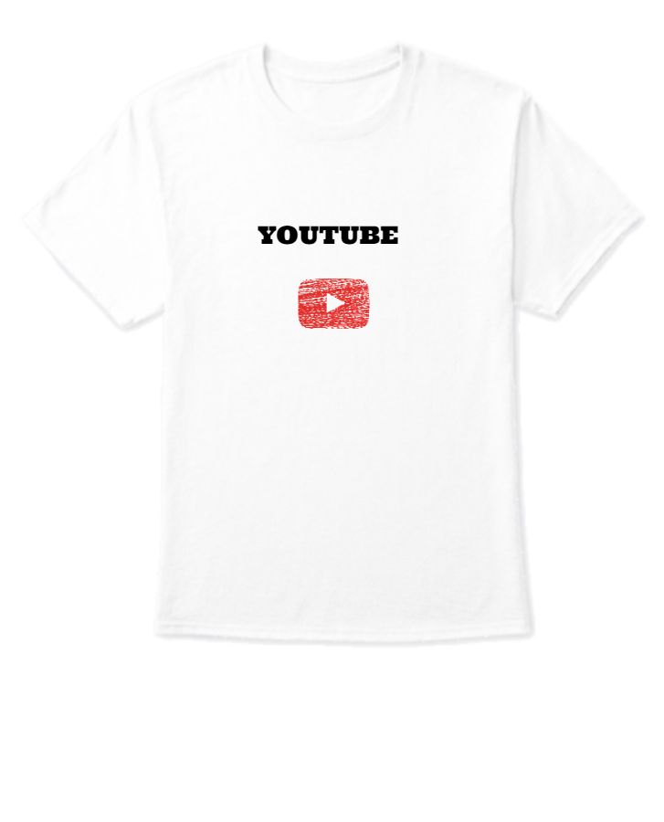 YOUTUBER T-SHIRT - Front