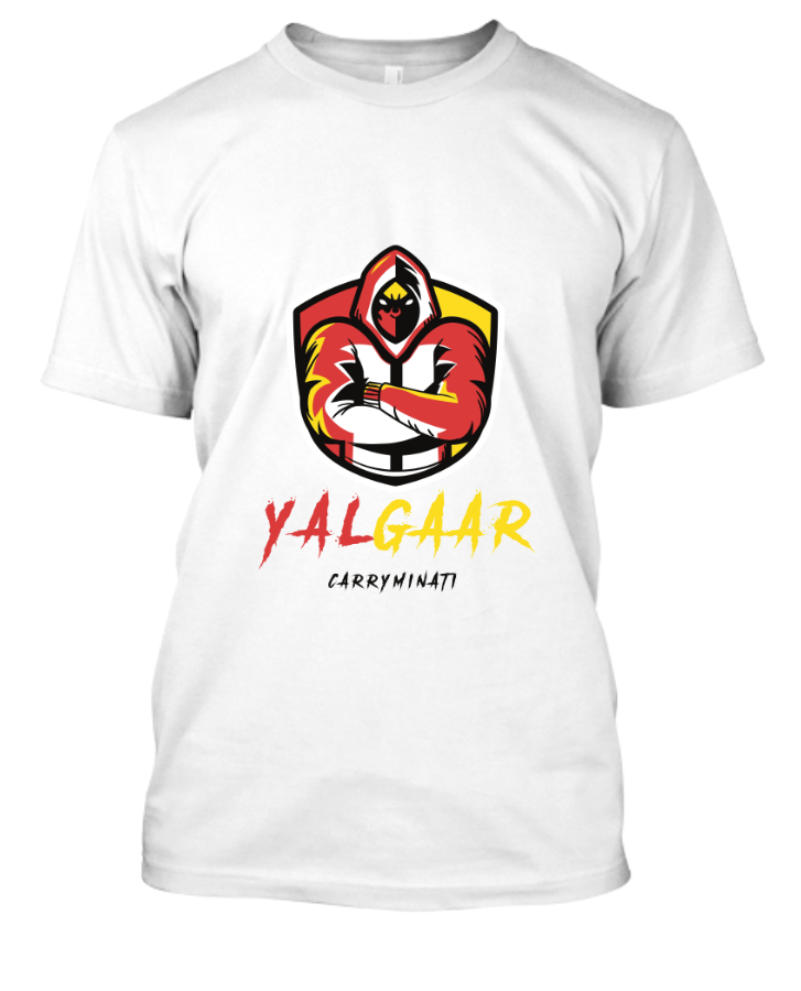 Yalgaar T Shirt | Carryminati  - Front