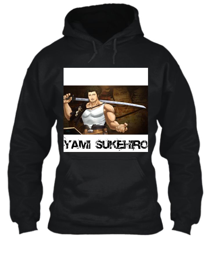 Yami Sukehiro themed Hoodie | Black Clover Yami - Front