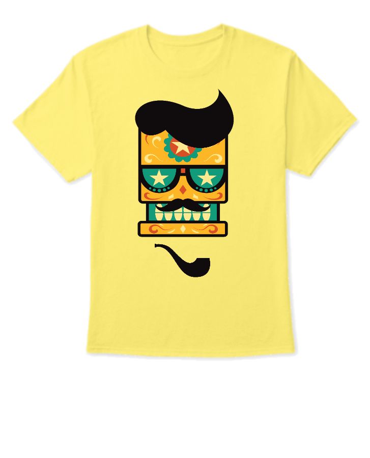 Yellow Face Design - Front