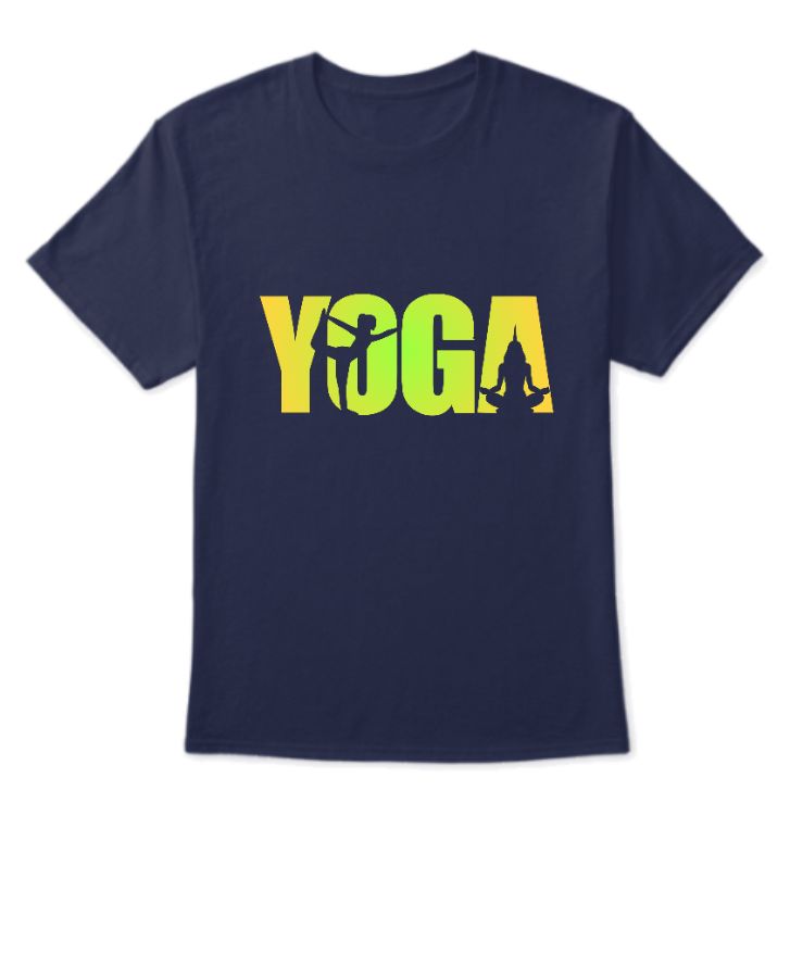 Yoga Black Design - Front