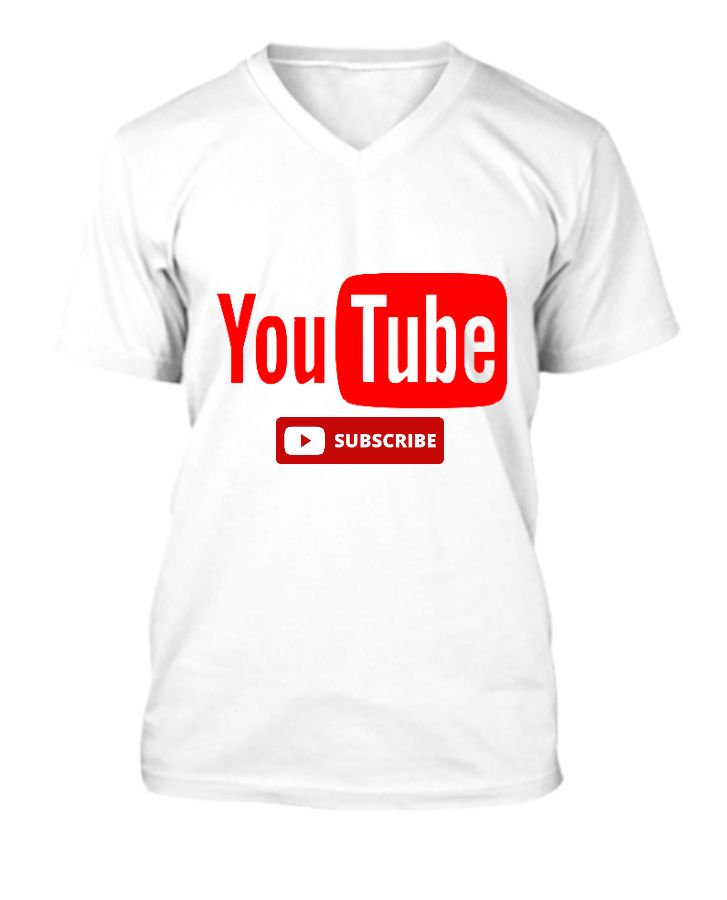 You tube tshirt for youngster  - Front