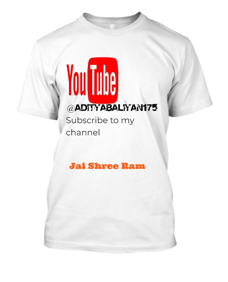 Youtube logo tshirt - Front