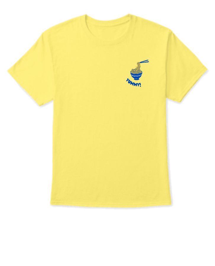 Yummy Noodle 3 Tshirt - Front