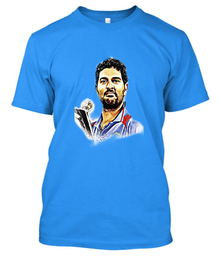 Yuvraj Singh T shirt - Front