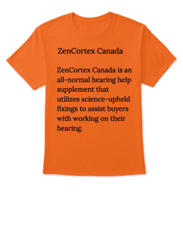 ZenCortex Canada  (ALERT 2024) Does this Hearing Health Support Drops Work? Ingredients, Benefits, and Side Effects and Ingredients? - Front