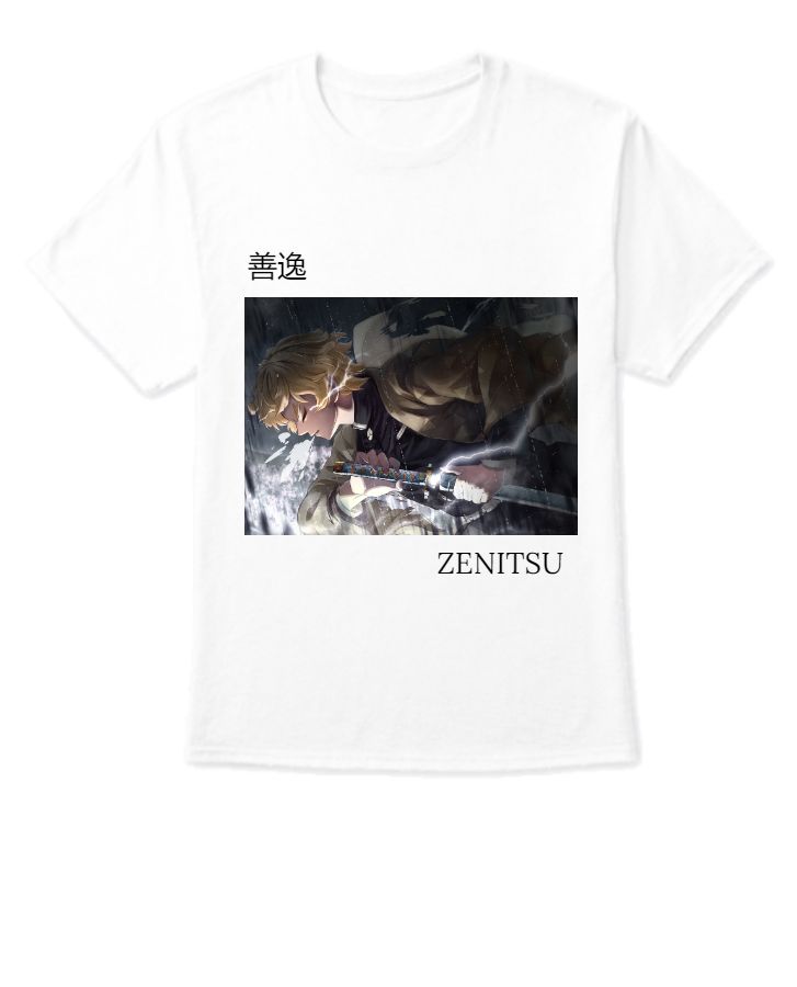 Zenitsu tshirt  - Front