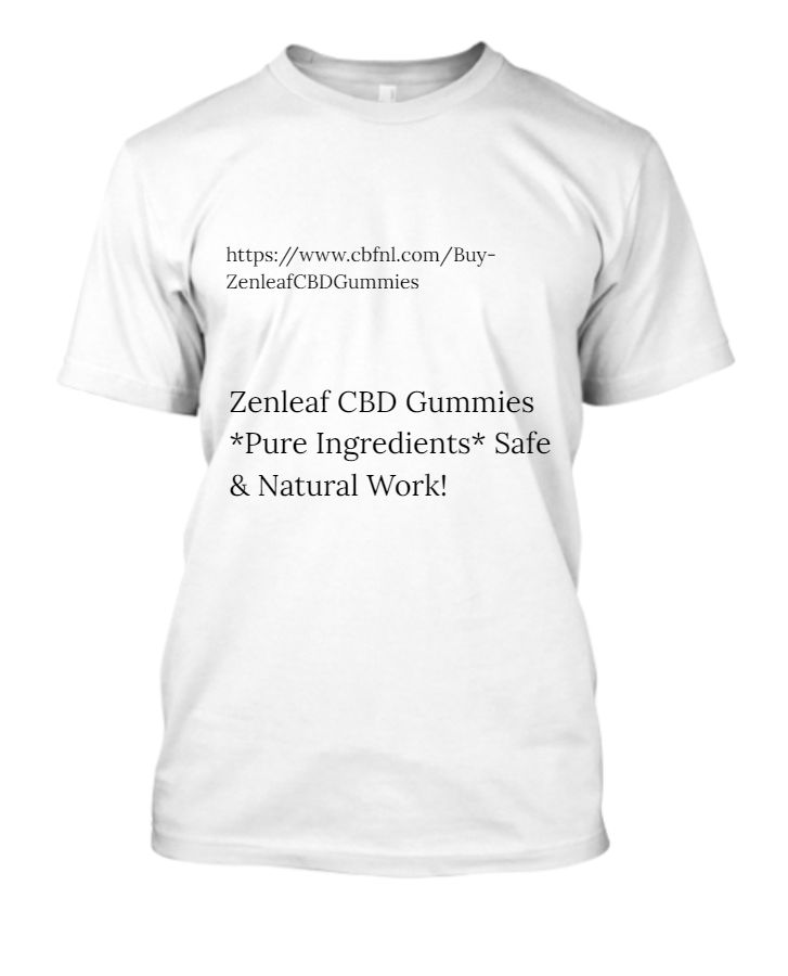 Zenleaf CBD Gummies *Pure Ingredients* Safe & Natural Work! - Front