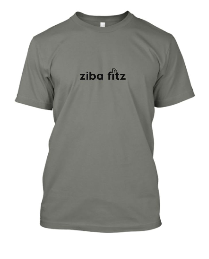 Ziba Fitz Brand Men Printed Round Neck T-Shirt - Front