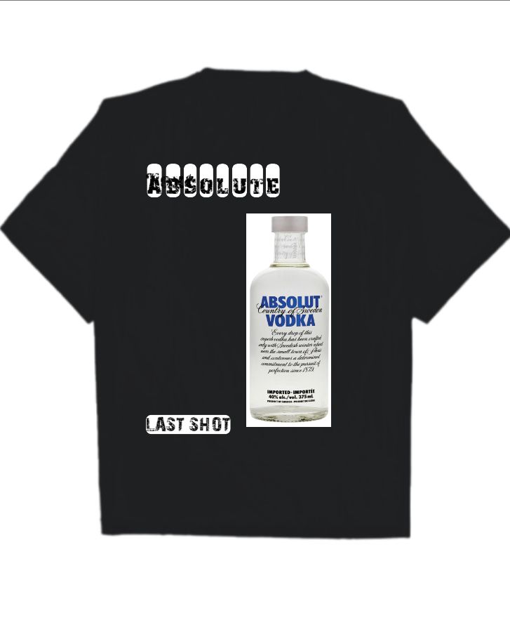 absolut vodka design - Front