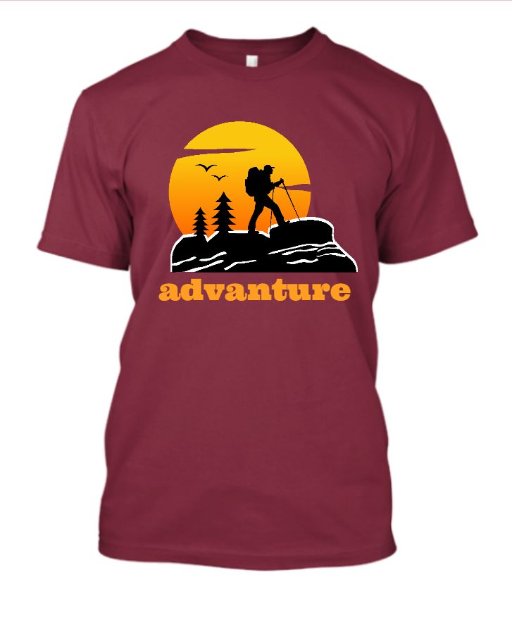 adventure t shirt - Front