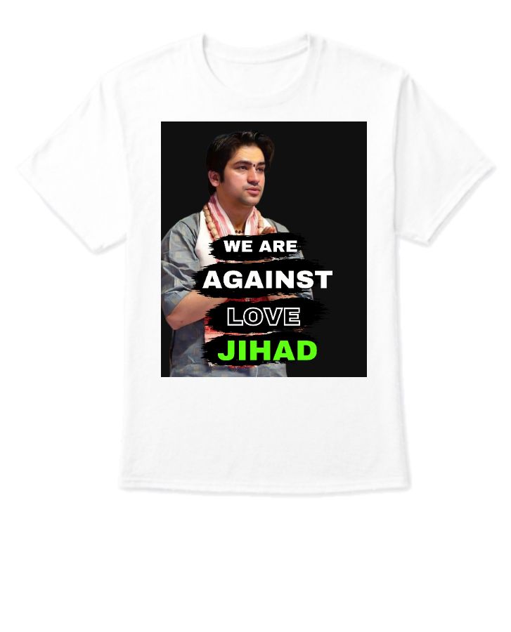 against love jihad tshirt - Front