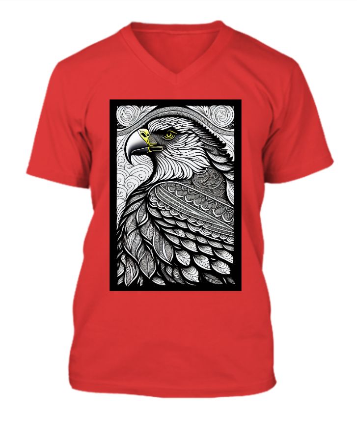 aif Sleevv-neck He T-shirts  - Front