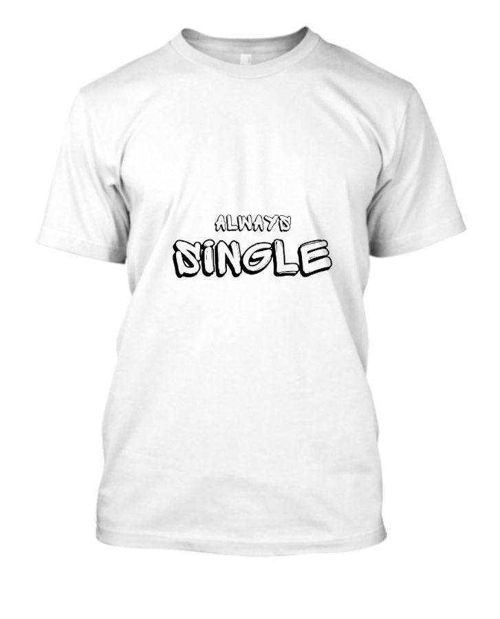 Always single | halve sleeve t-shirt - Front