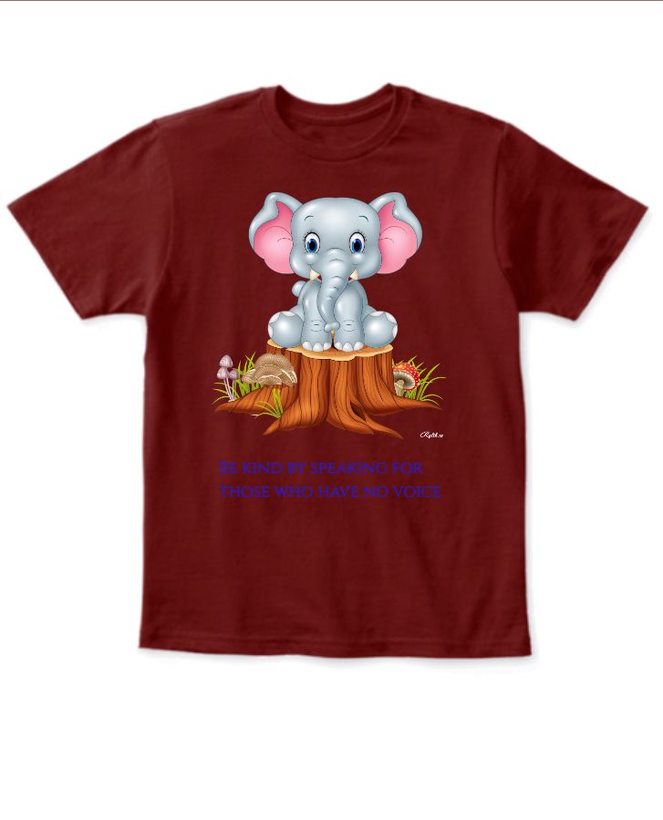 animal print kids t shirt - Front