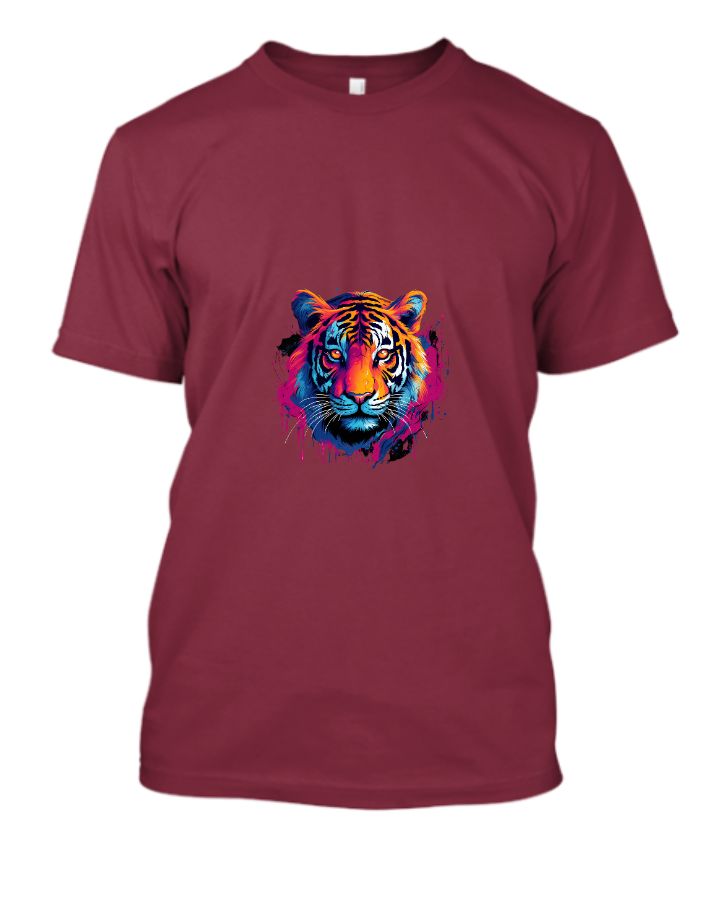 animal tee shirt,tiger mask tee shirt - Front