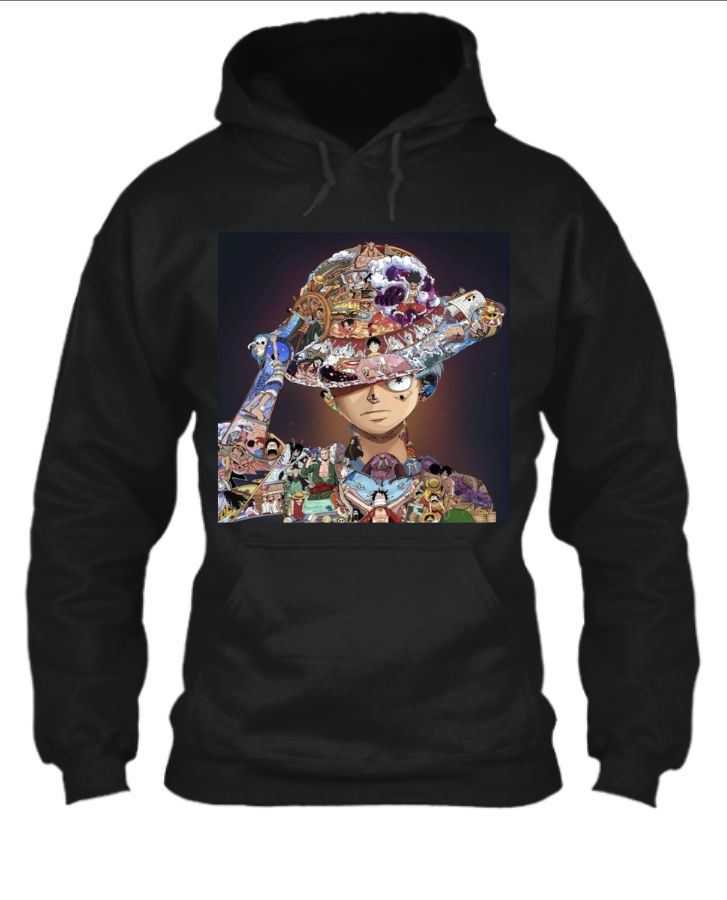 anime hoodie - Front