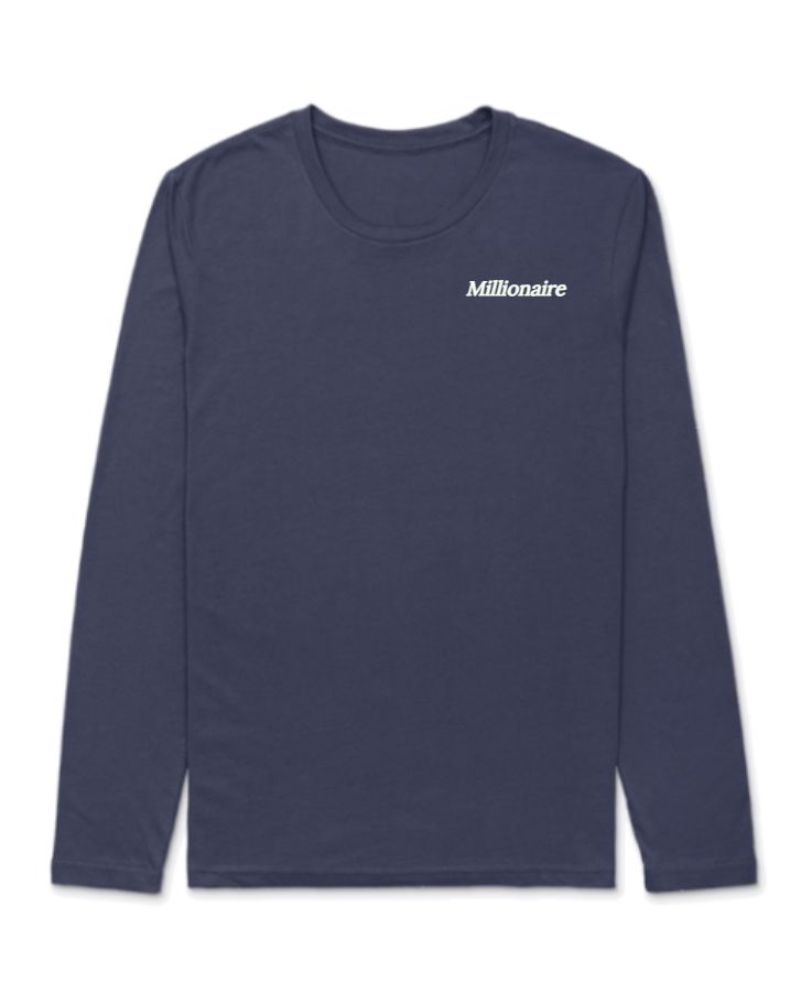 anime full sleeve tee/millionaire - Front