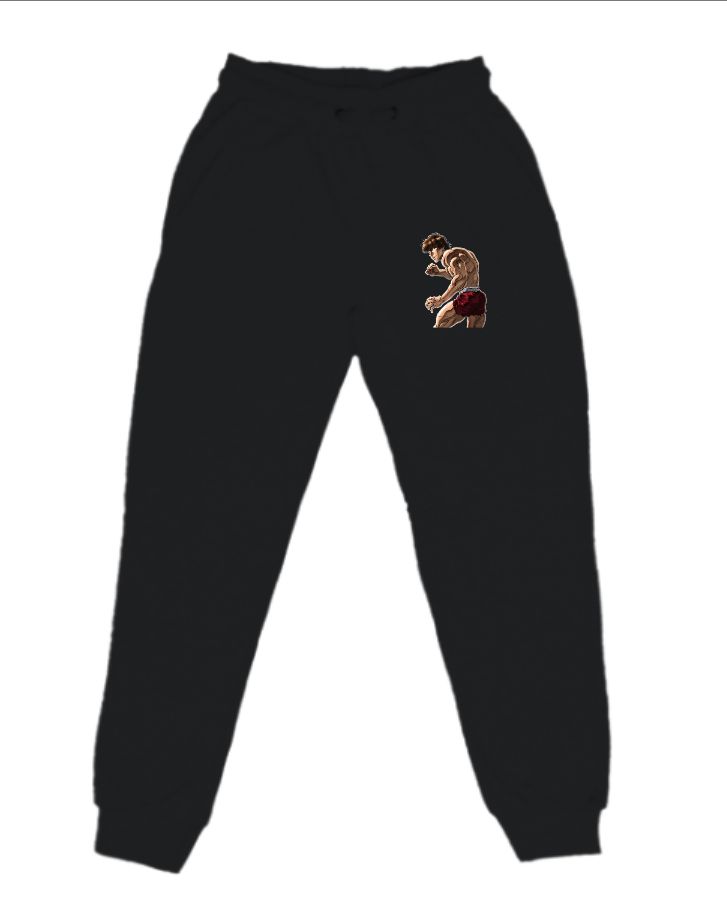 baki logo joggers - Front