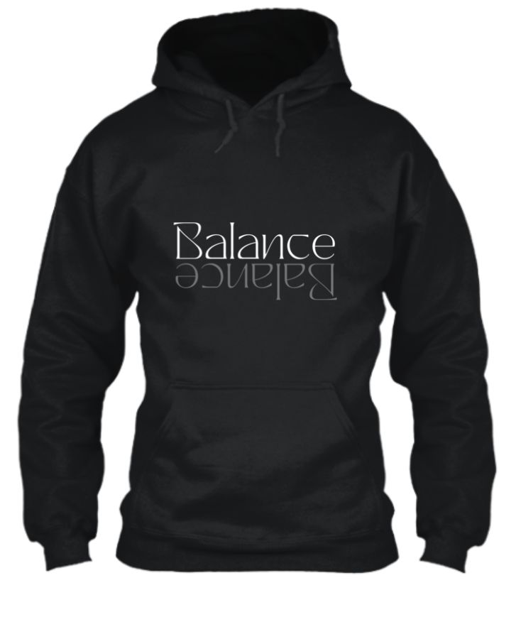 balance hioodie - Front
