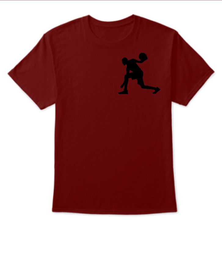 basket ball half sleeve t-shirt - Front