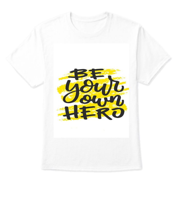be your own hero - Front
