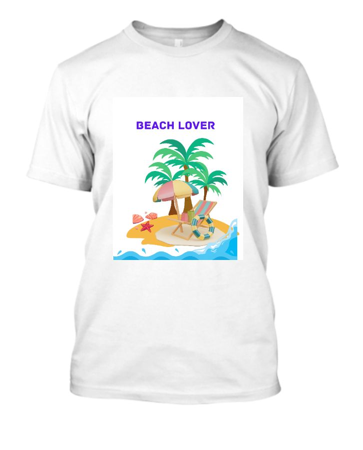 beach lover shirt - Front
