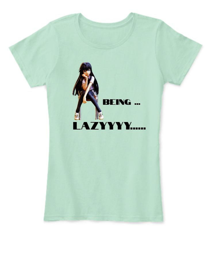being lazy - Front