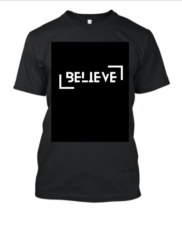 believe in yourself - Front