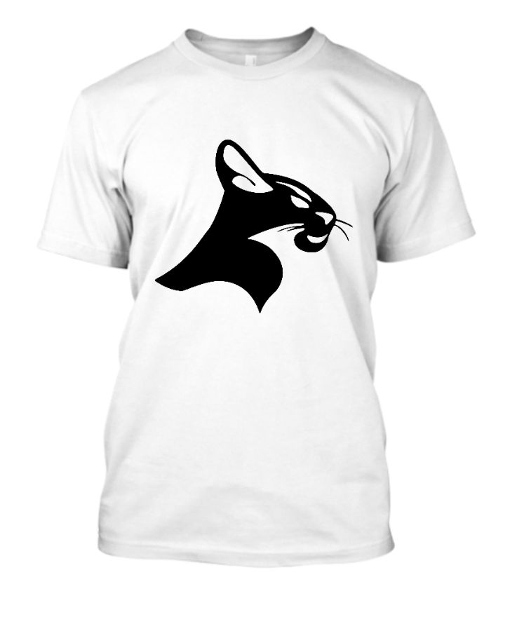 best cat logo printed t-shirt for man and woman  - Front