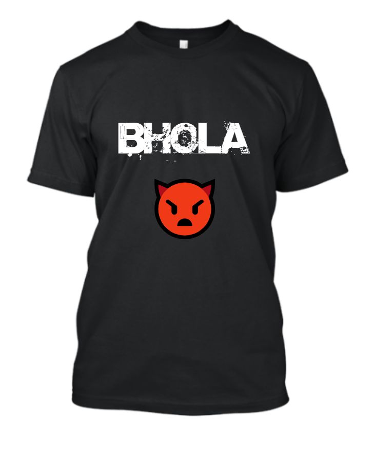 bhola t shirt black - Front