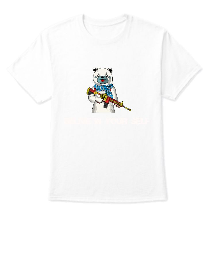 pubg half sleeves t-shirt - Front