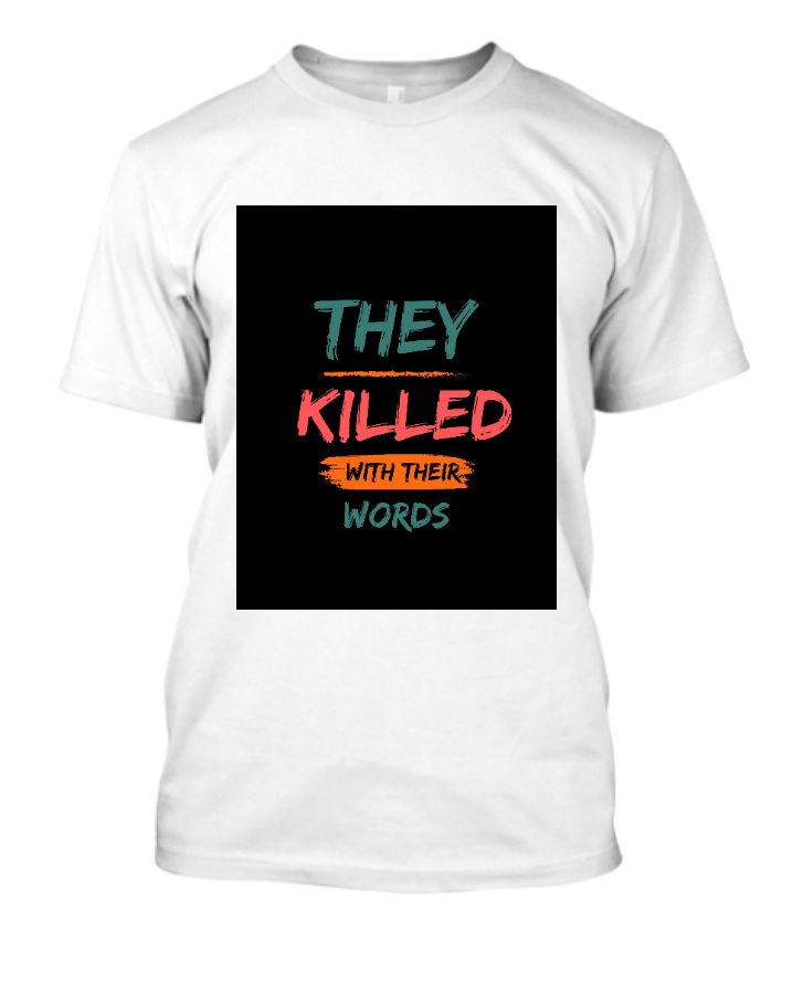 bikers t shirt with the killed - Front