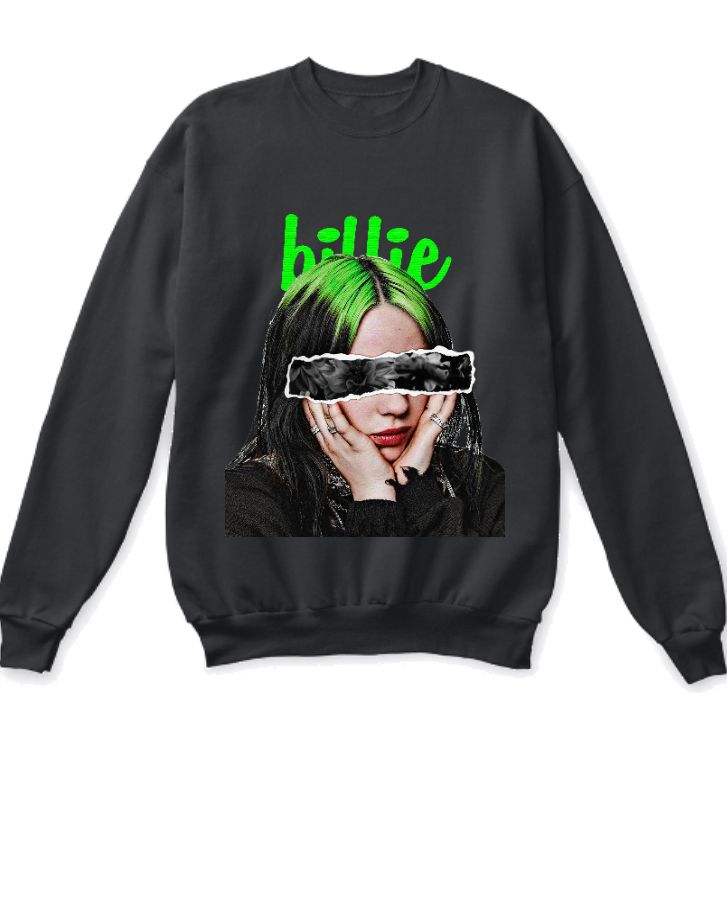 billie eilish sweatshirt - Front