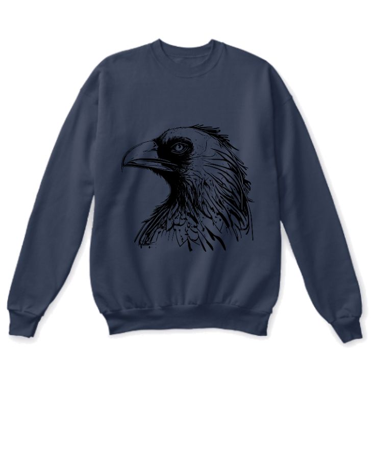 black  gray simple brave tee shiert desin eagle desine - Front