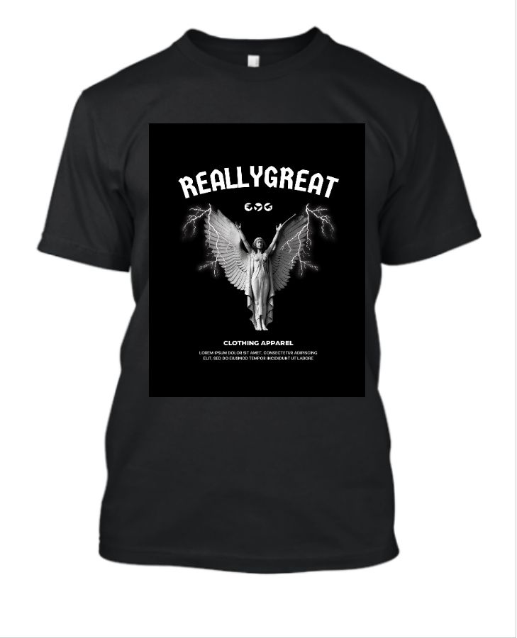 black Tshirt - Front