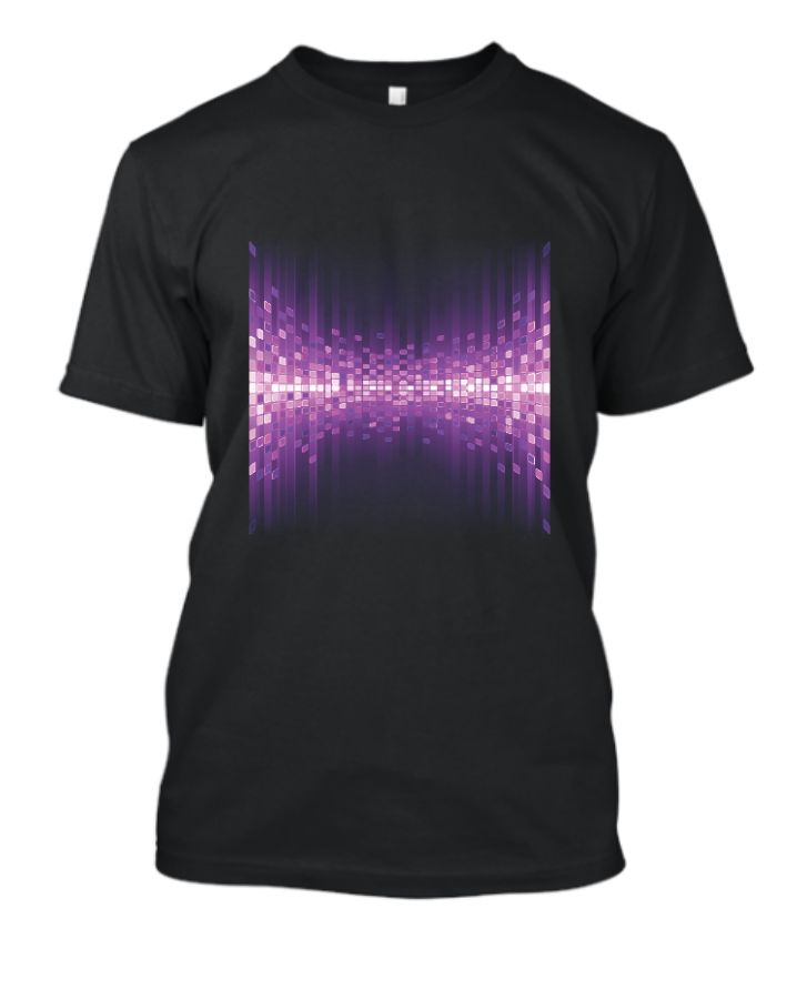 black design t-shirt design - Front
