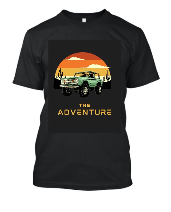 black t-shirt - Front
