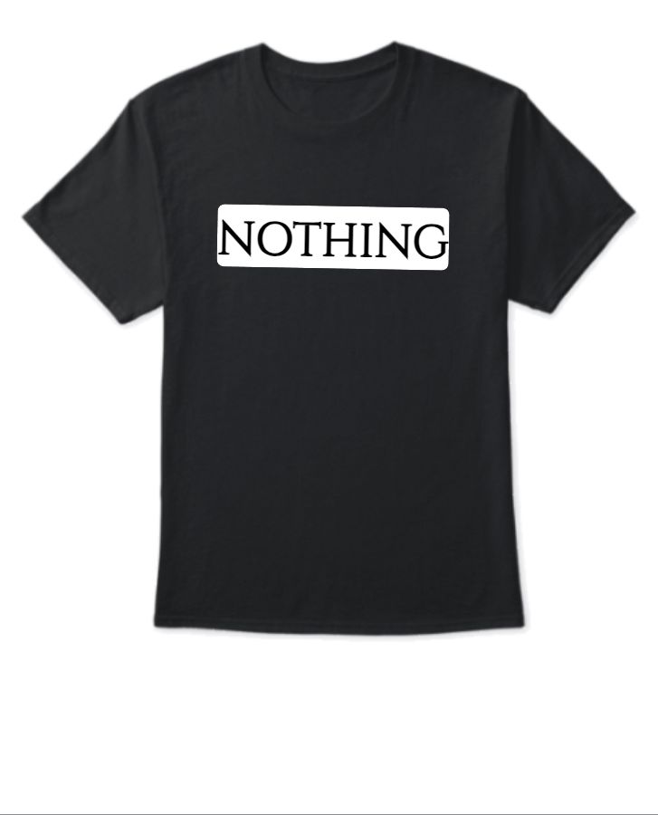 BLACK TSHIRT - Front