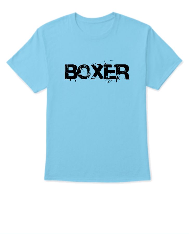 boxer t shirt - Front