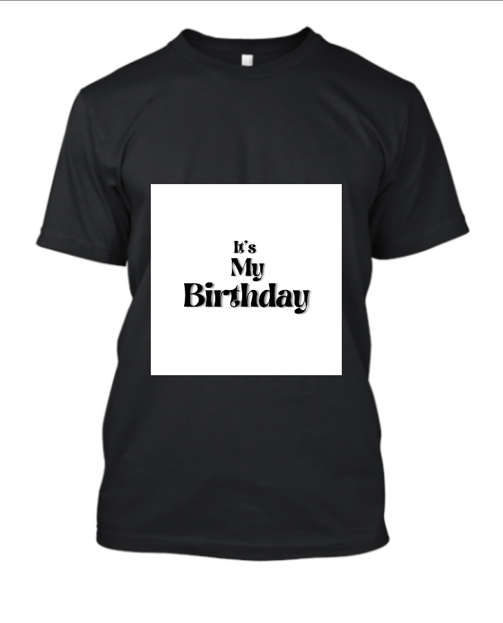 brithday  t-shirt - Front