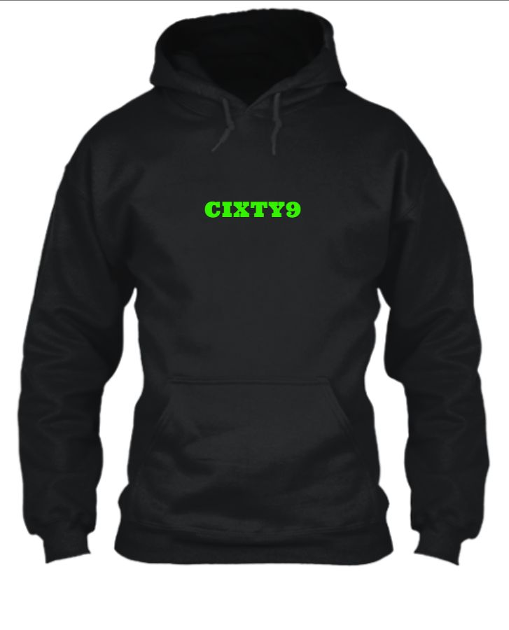 69 Full Sleeves Relaxed Fit Hoddies (CIXTY9) - Front