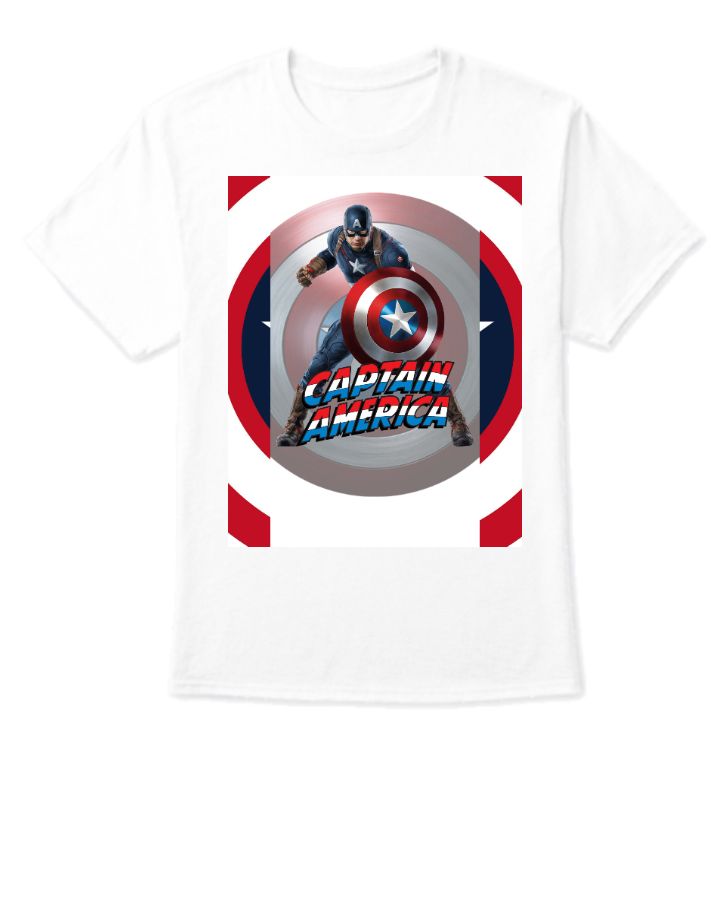 captain america avengers t-shirt - Front