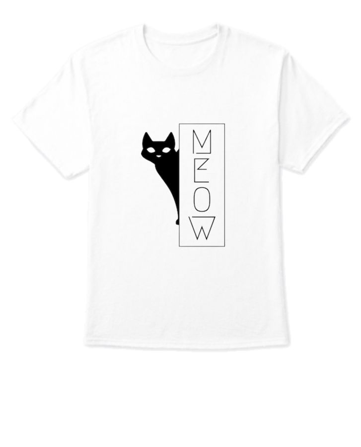 cat tshirt - Front