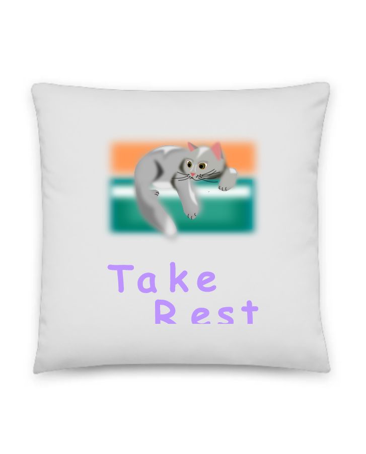 pillow for take rest - Front