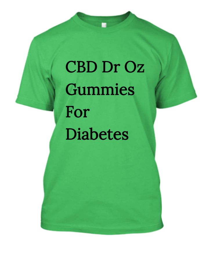 CBD Dr Oz Gummies For Diabetes - Front
