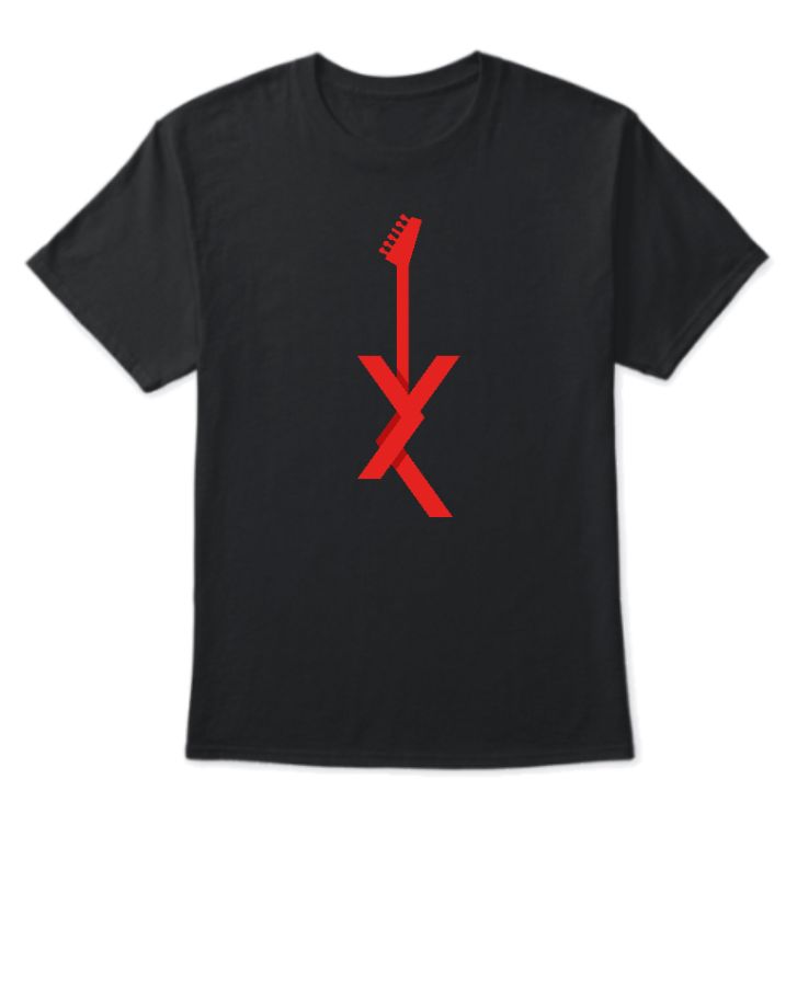 CROSS CHORDS Rock band Official Merchandise T-shirt - Front