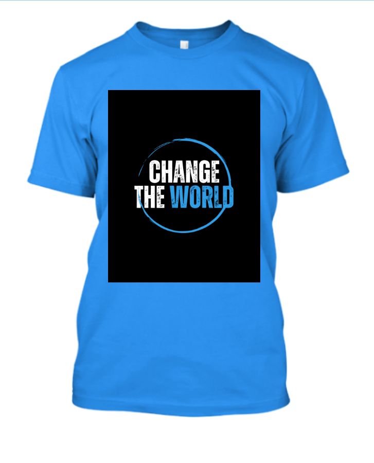 change the world - Front